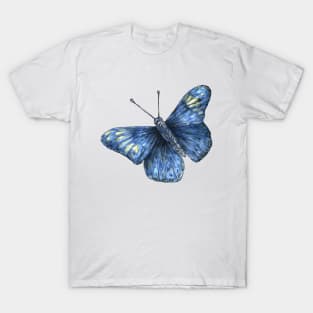 blue butterfly T-Shirt